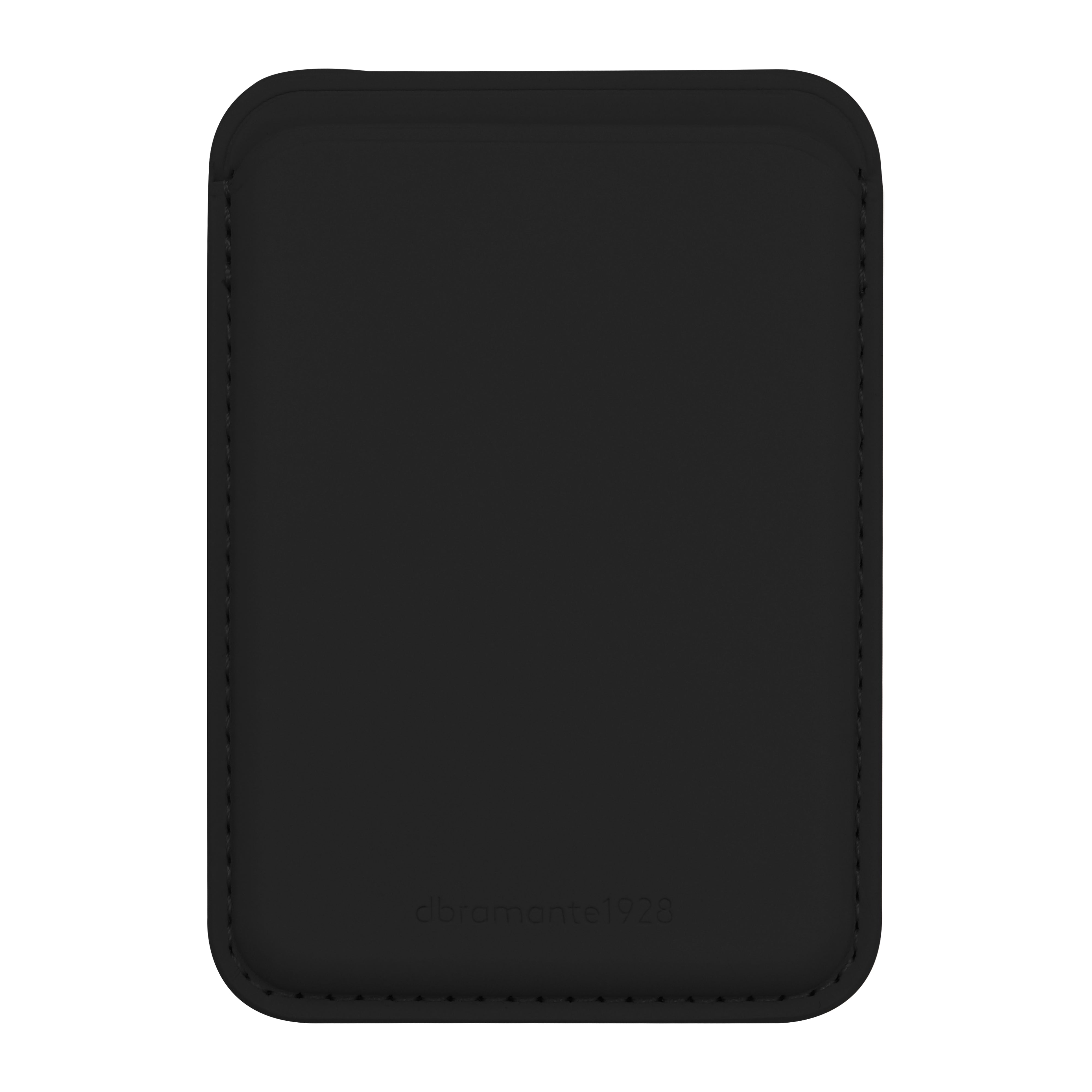 dbramante1928 Wallet mit MagSafe ICON – Kartenhalter/Wallet – 3 Kartenfächer – für iPhone (MagSafe) – Schwarz