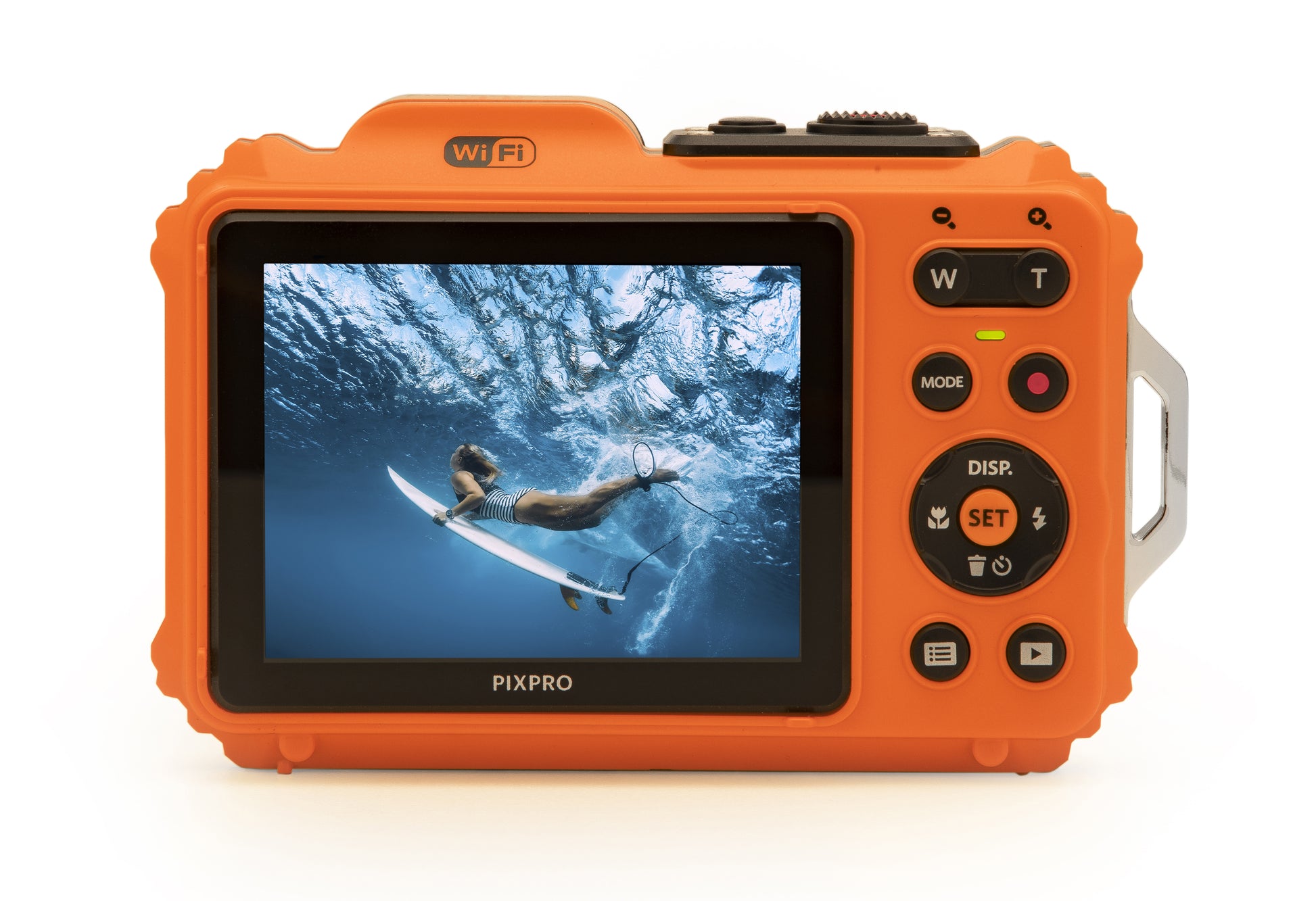 Kodak WPZ2 – Outdoor-Kompaktkamera, 16,4 MP 1/2,3", 1080p, 4× opt. Zoom, Orange