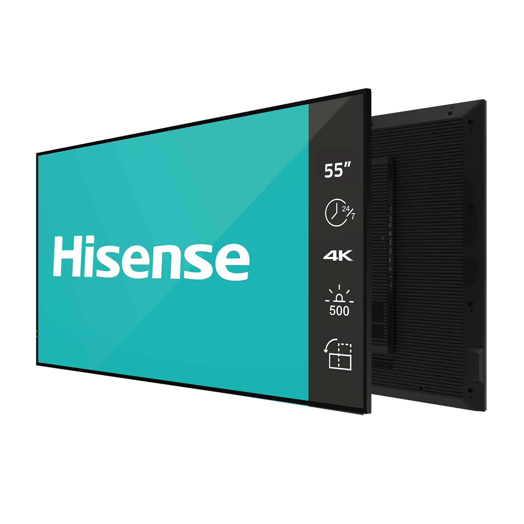 Hisense 55DM66D – 55" 4K Ultra HD Signage-Display, 500 cd/m², 24/7, Android