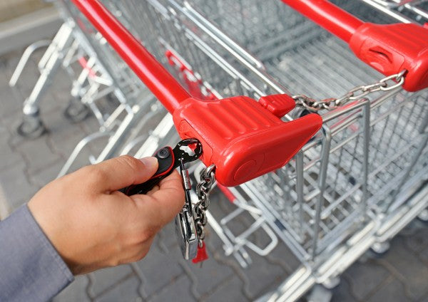 TROIKA Mini-Werkzeug – Parcel Cut & Cart, Multitool, 9 Funktionen