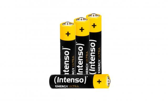 Intenso AAA Batterien, Alkaline, 1,5 V – 4 Stk.