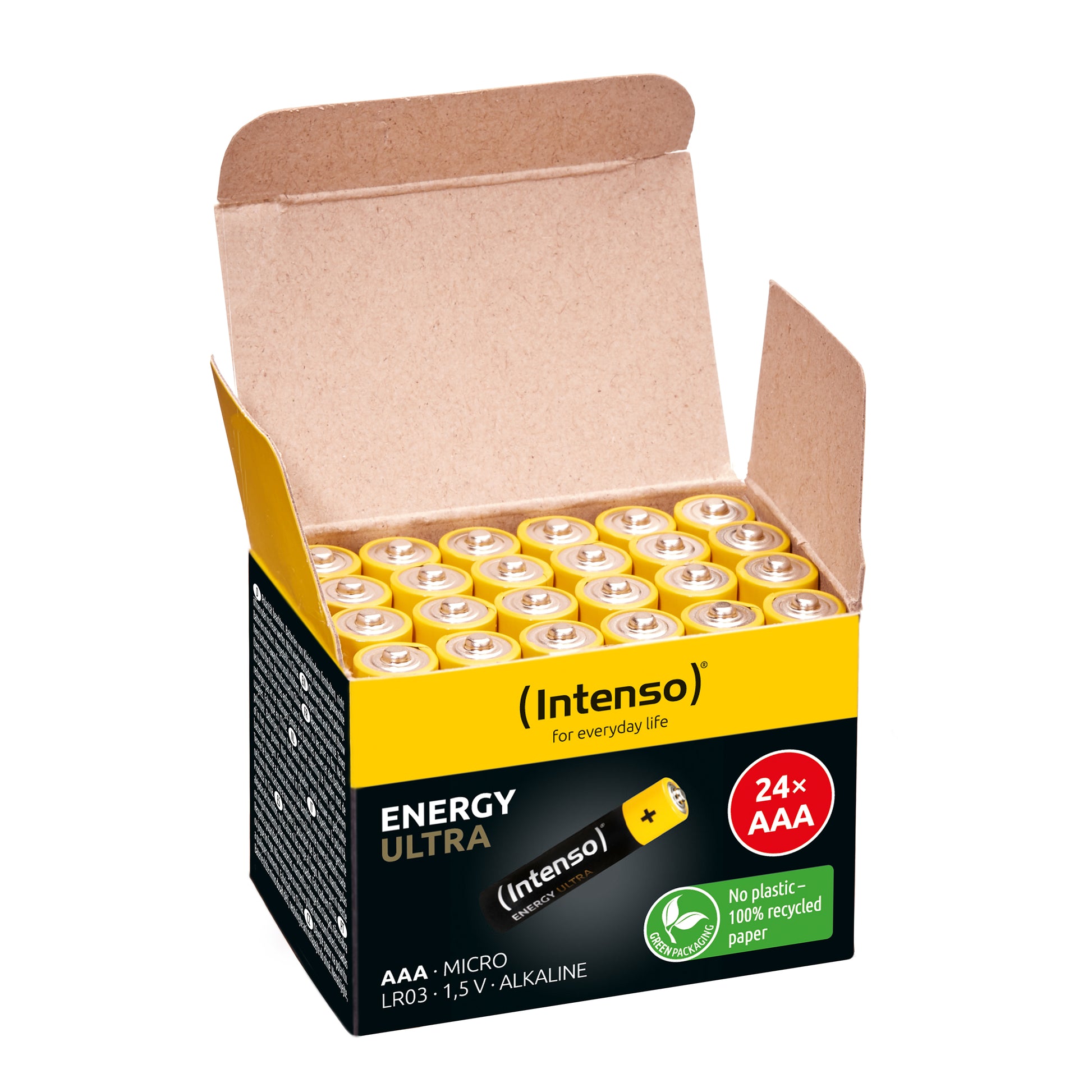 Intenso AAA Batterien – Alkaline, 1,5 V – 24 Stk.