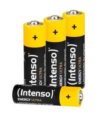 Intenso AA Batterien, Alkaline, 1,5 V – 4 Stk.