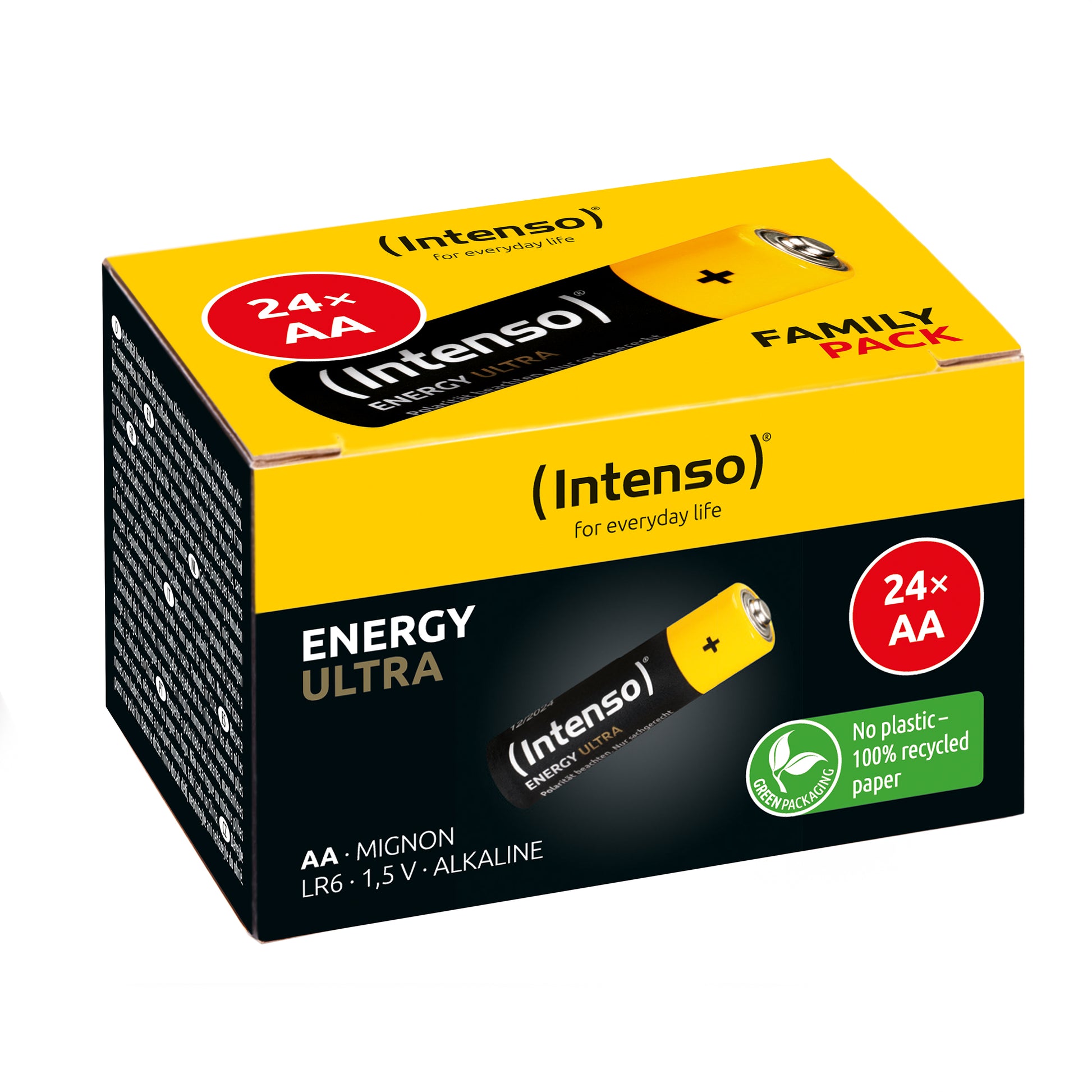 Intenso AA Batterien – Alkaline, 1,5 V – 24 Stk.