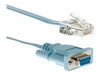 Cisco Konsolenkabel – RJ-45 zu DB9, 1,8 m, Grau, 1 Stück