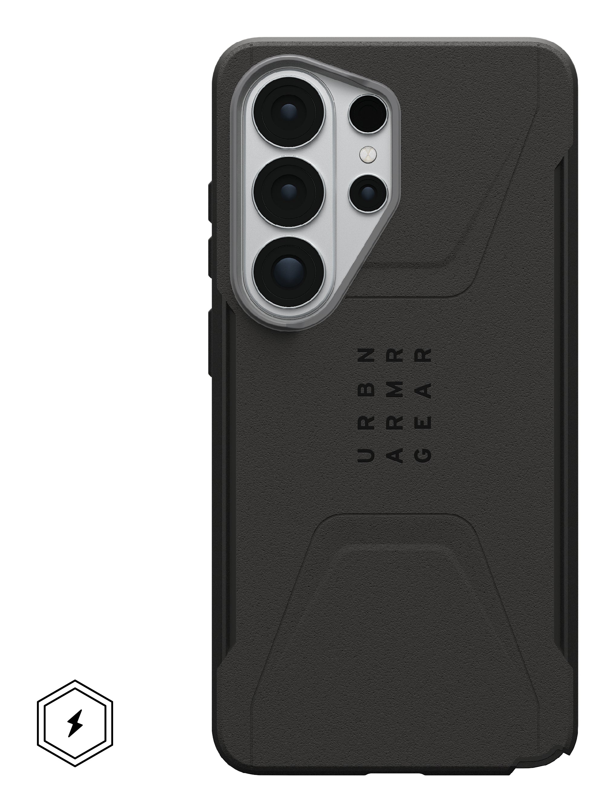 Urban Armor Gear UAG Civilian Backcover – für Samsung Galaxy S26 Ultra, MagSafe, PC, Schwarz, bis 6 m Sturzsicher