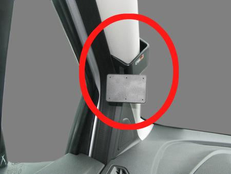 Brodit ProClip Platte – für Ford Transit Connect 2018–2019 – Schwarz, ABS