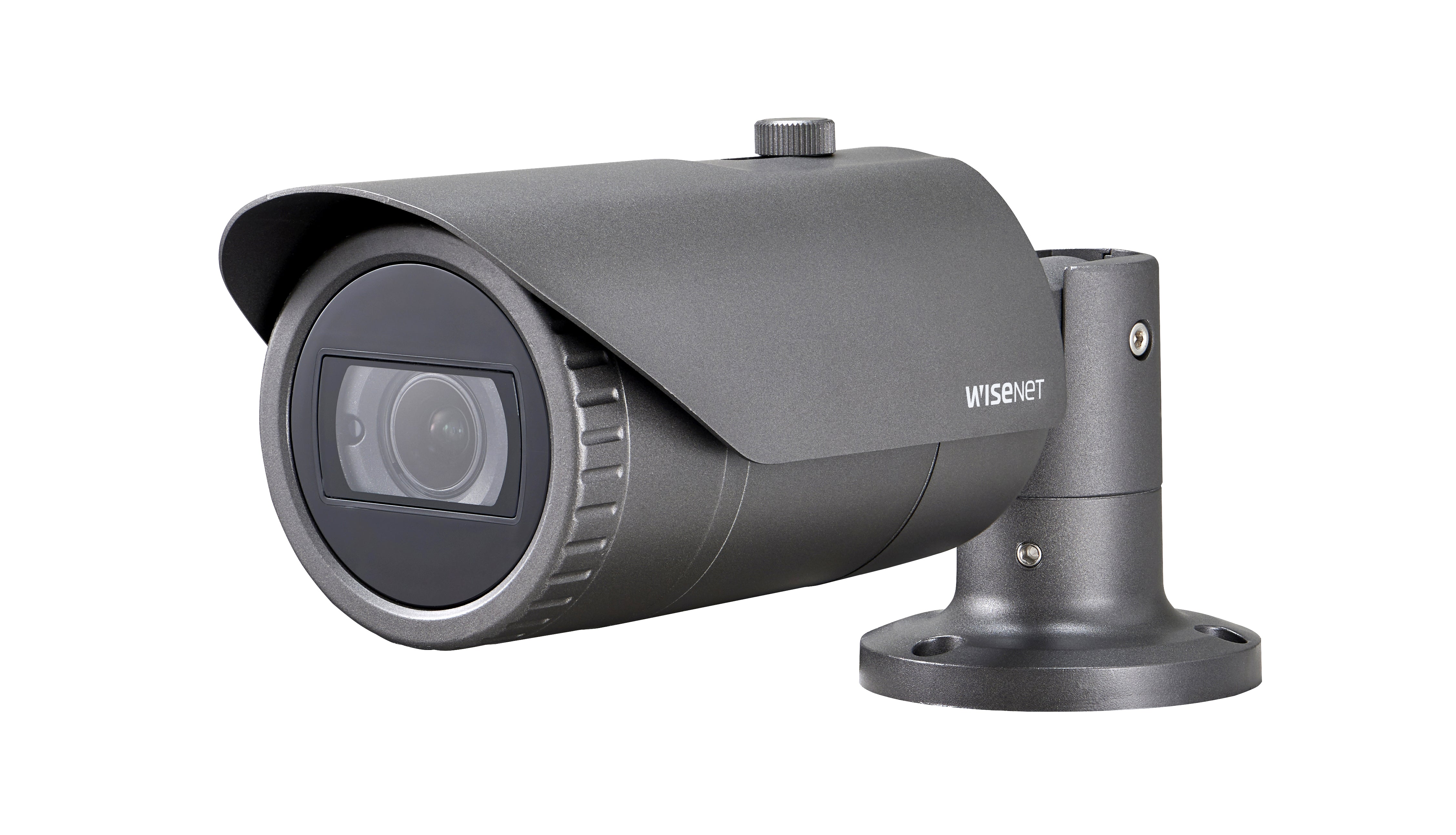 Hanwha HCO-6080R Analogkamera – 2 MP, Nachtsicht 30 m, IK10, Grau