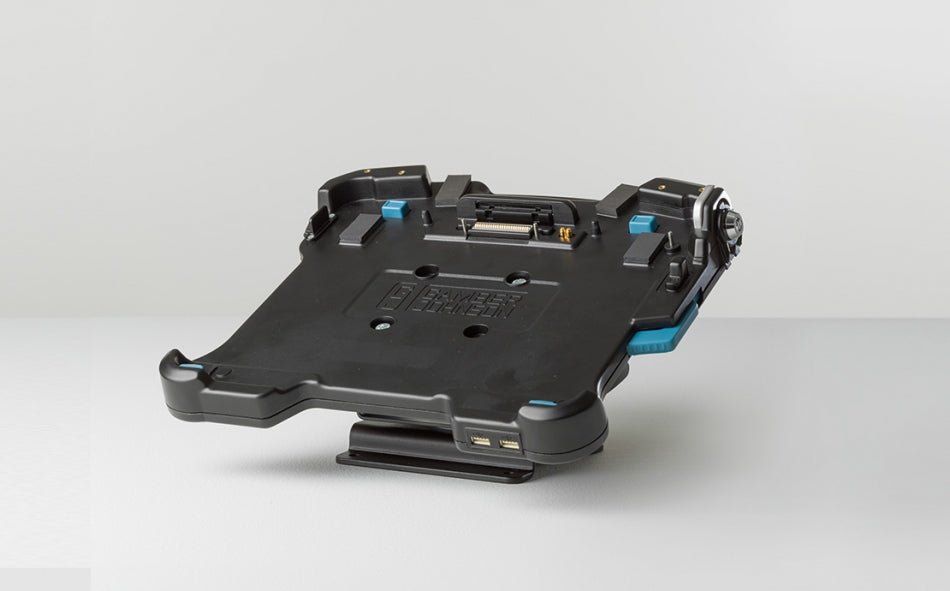 Gamber-Johnson Laptop-Arm (Tischmontage, DS-56-Basis) – für Laptops – Neigung 0–45°, 360° Drehung – Schwarz