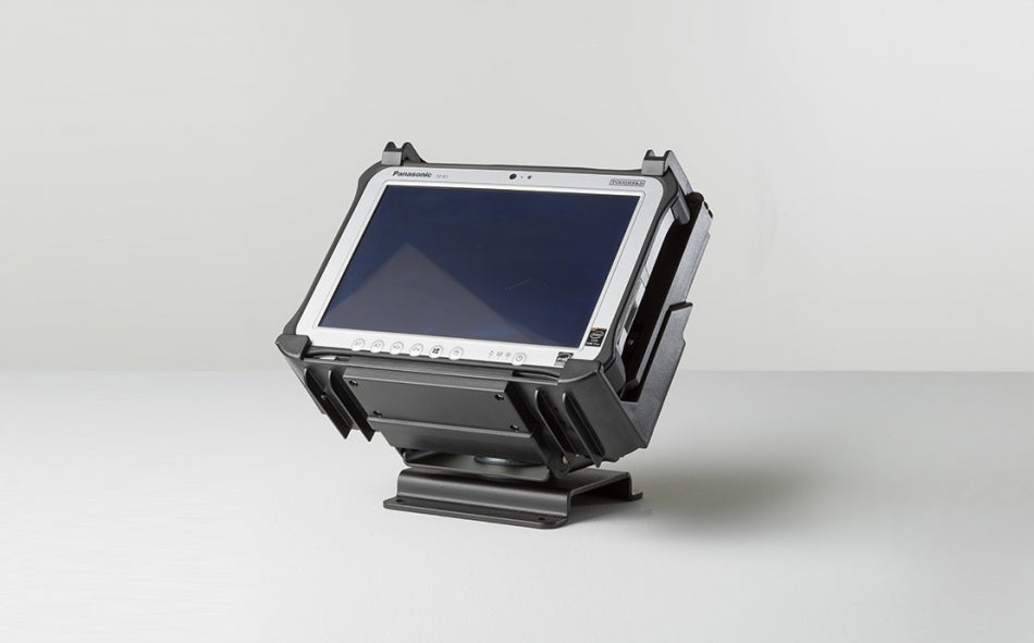 Gamber-Johnson Laptop-Arm (Tischmontage, DS-56-Basis) – für Laptops – Neigung 0–45°, 360° Drehung – Schwarz