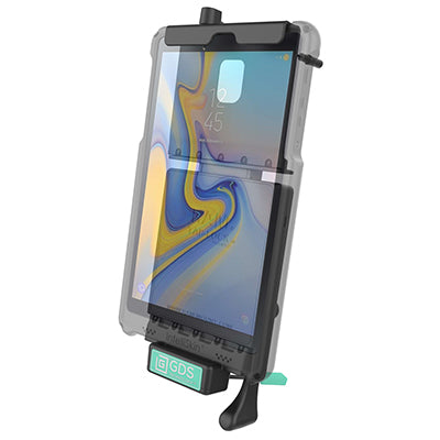RAM Mounts Fahrzeug-Dock für Samsung Galaxy Tab A 10,5" (SM-T590, SM-T597) – abschliessbar – Schwarz