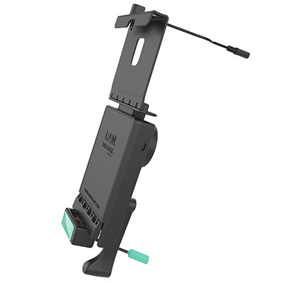 RAM Mounts Fahrzeug-Dock für Samsung Galaxy Tab A 10,5" (SM-T590, SM-T597) – abschliessbar – Schwarz