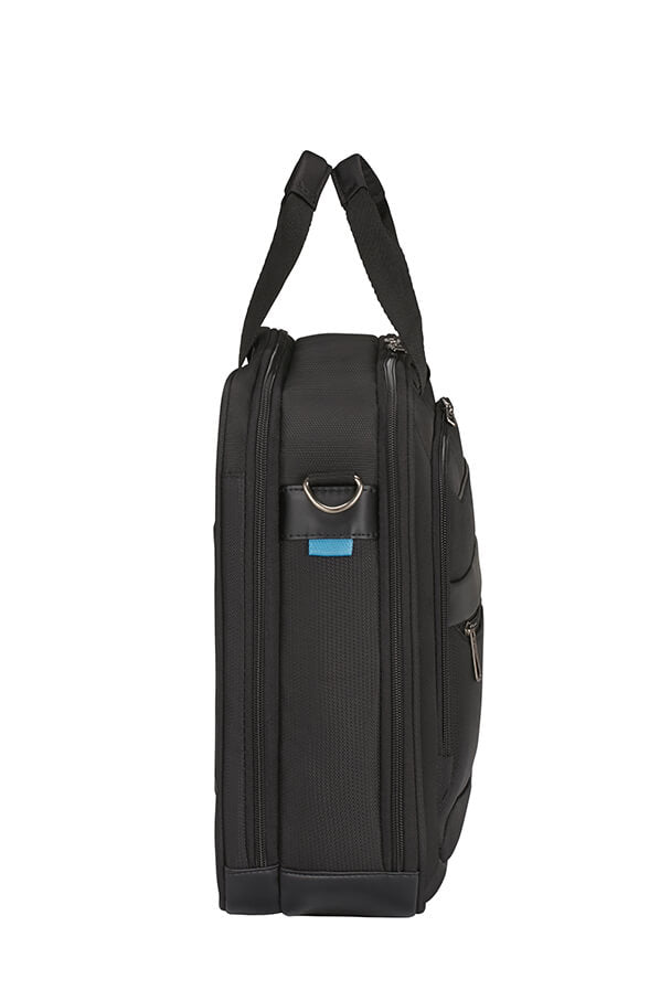 Samsonite Vectura Evo Notebook-Tasche – für Notebooks bis 17,3", 20,5 l, USB-Port, Aufsteckfunktion, Polyester