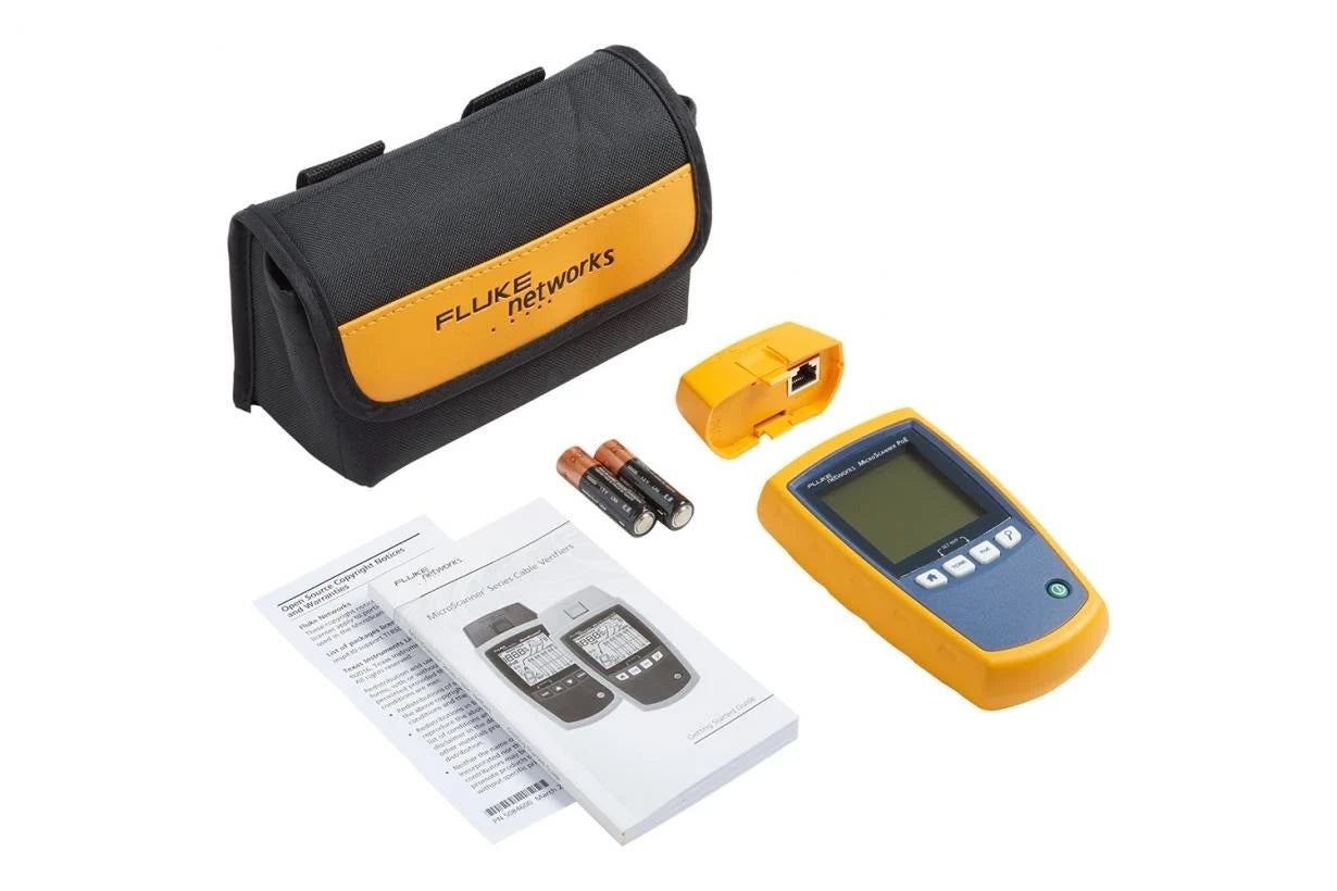 Fluke MS-POE – Netzwerk-Kabeltester – RJ45/RJ11, PoE, LCD