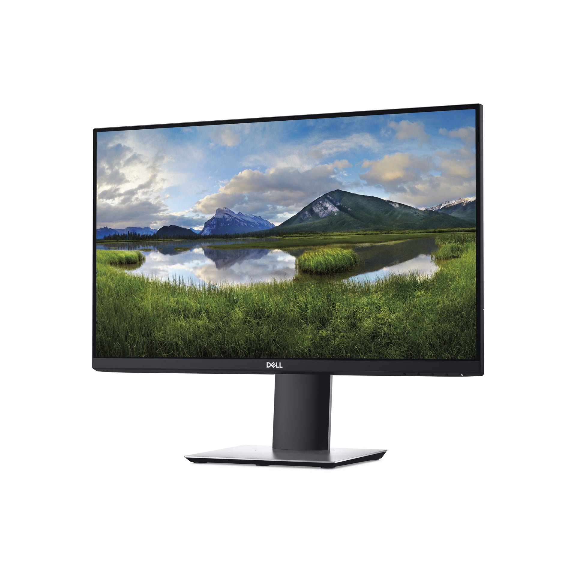 DELL P2419H – Monitor, 24", IPS, 60 Hz, 250 cd/m², USB-Hub integriert, VESA 100 × 100, Schwarz