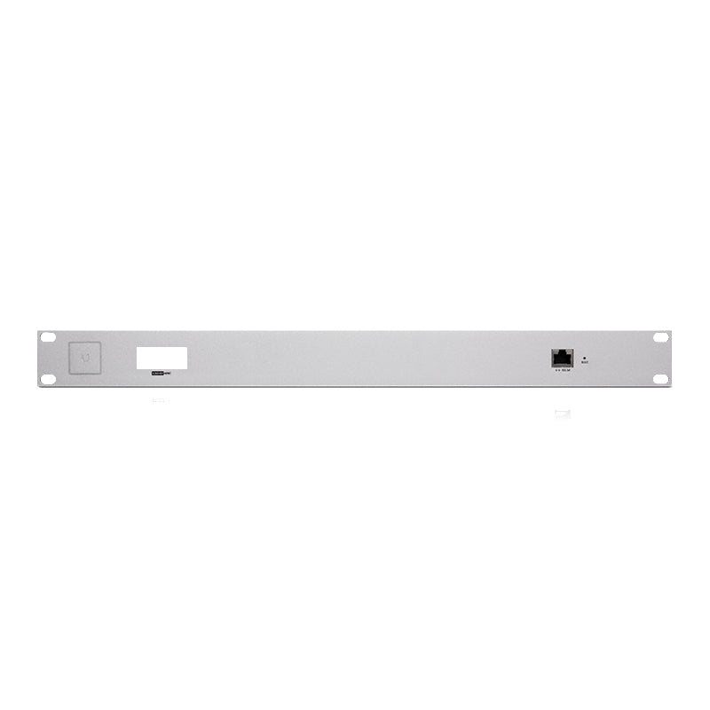 Ubiquiti CKG2-RM – Frontabdeckung, für CloudKey G2/CloudKey G2 Plus, 19" (48,3 cm), Schwarz/Silber, 1× RJ‑45