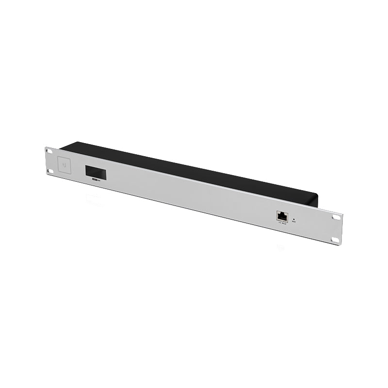 Ubiquiti CKG2-RM – Frontabdeckung, für CloudKey G2/CloudKey G2 Plus, 19" (48,3 cm), Schwarz/Silber, 1× RJ‑45