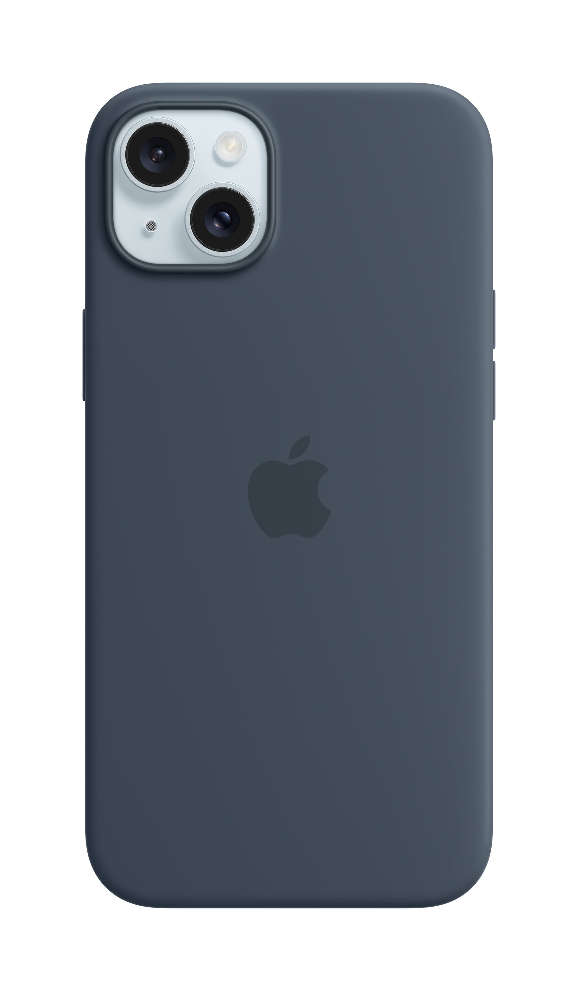 Apple Backcover – für Apple iPhone 15 Plus – Storm Blue – Silikon – MagSafe-kompatibel