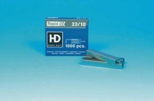Rapid Heftklammern 23/13 – Stahl, silber – 1000 Stk.