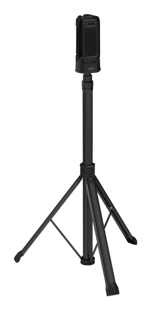 Ansmann Arbeitsleuchte Triohead 7000R – 7000 lm, Akku 4000 mAh, 66 W, IPX4, dimmbar – Schwarz
