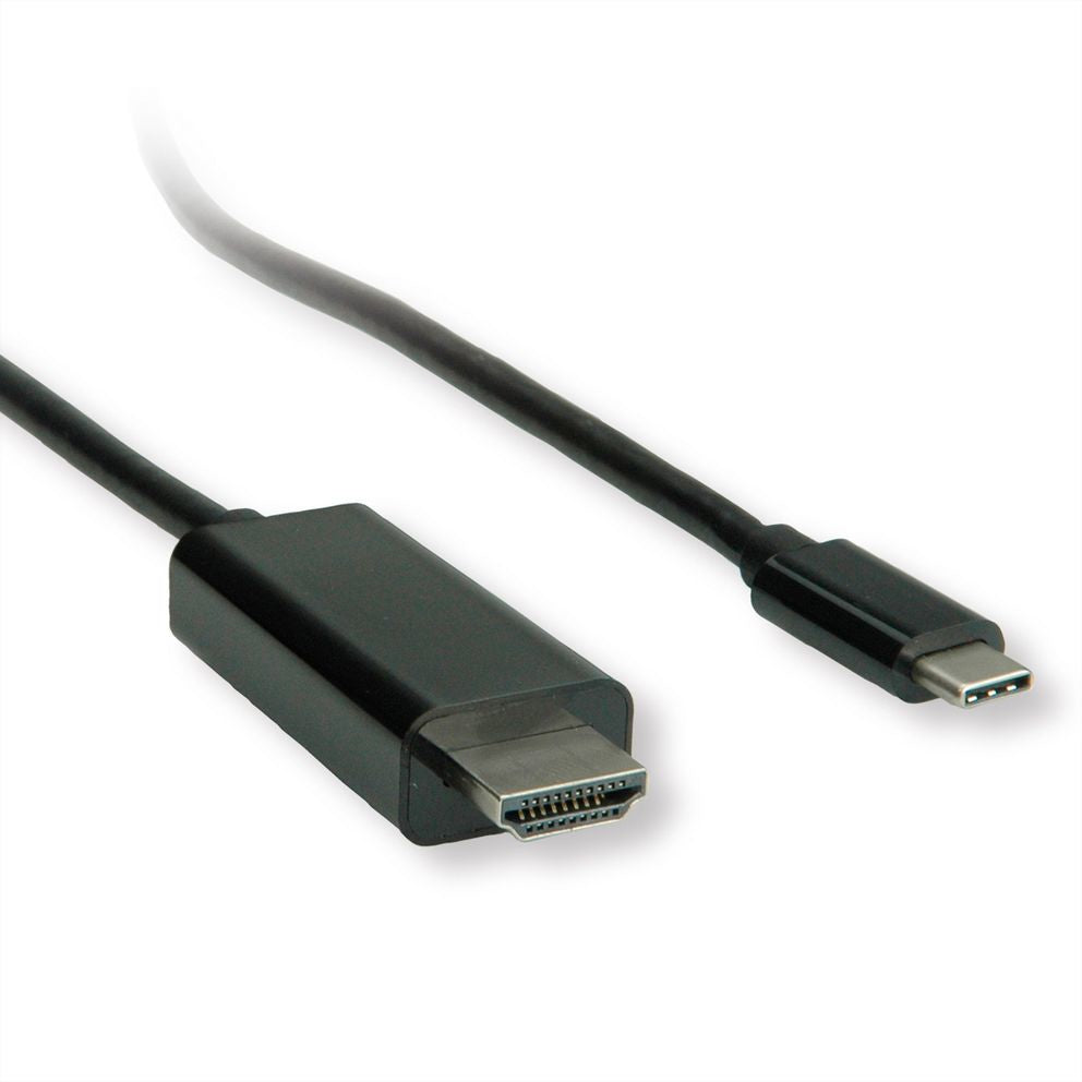 ROLINE USB-C auf HDMI Kabel 4K 60 Hz – 5 m – für Geräte mit USB-C (DisplayPort Alt Mode)