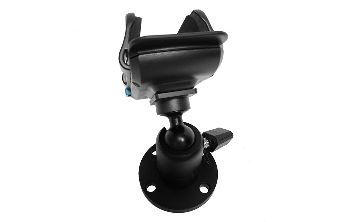 Gamber-Johnson 7160-0995-00 – Auto-Halterung – 360° drehbar – für iPhone, Samsung Galaxy – Schwarz