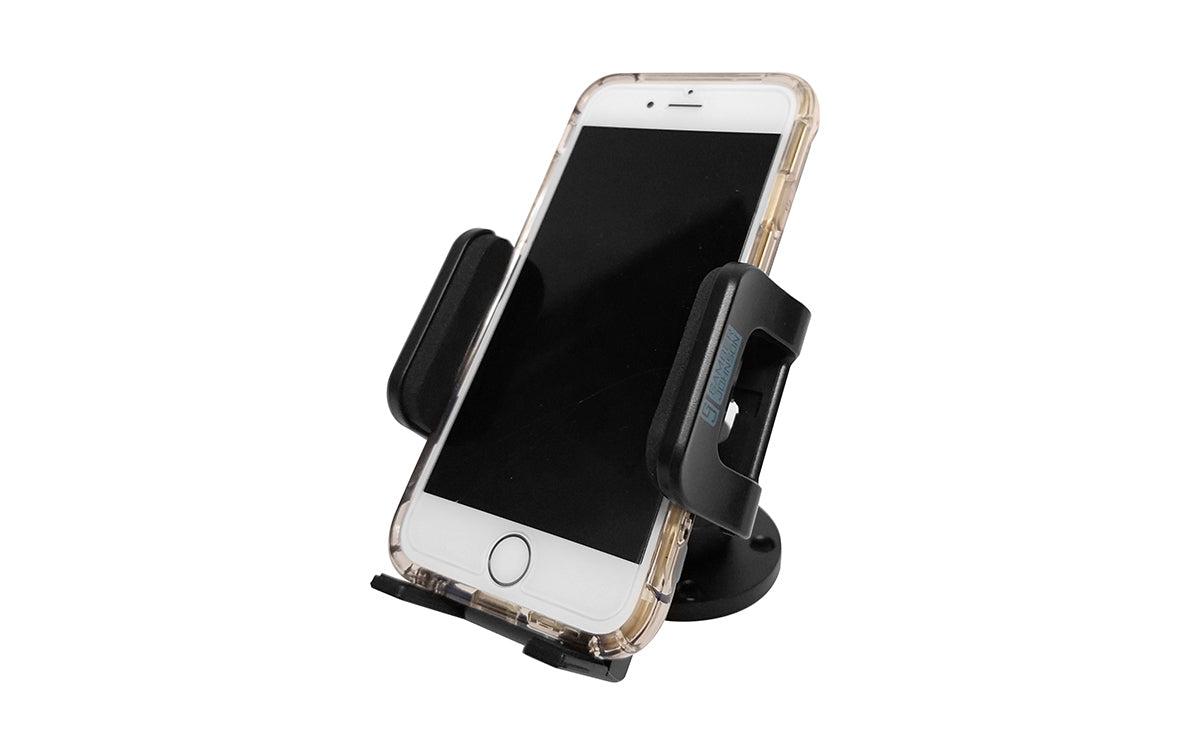 Gamber-Johnson 7160-0995-00 – Auto-Halterung – 360° drehbar – für iPhone, Samsung Galaxy – Schwarz