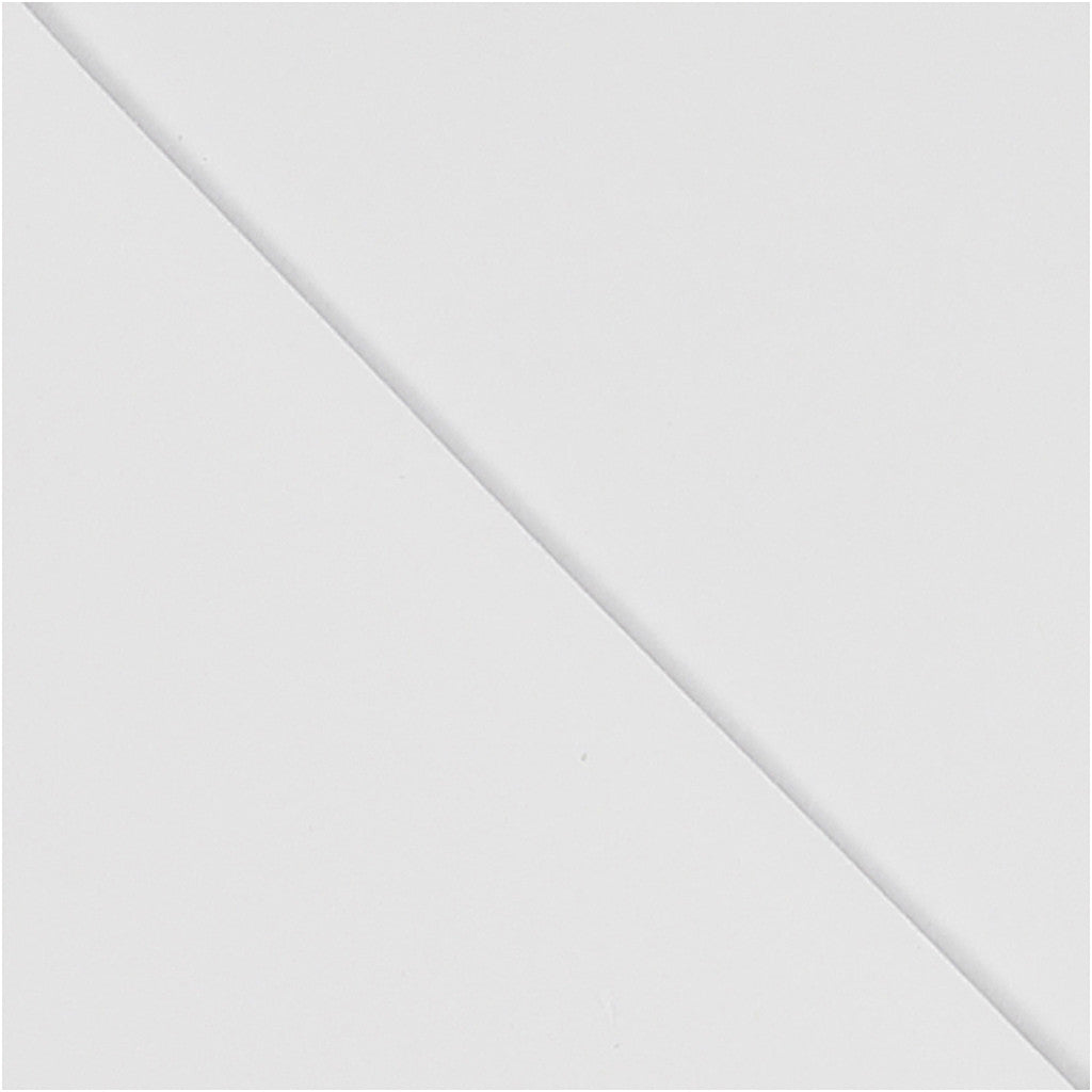 Creativ Company Couvert C6, ohne Fenster, weiss, 110 g/m² – 10 Stk.