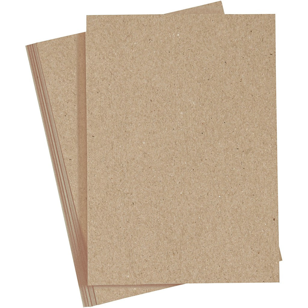 Creativ Company Fotokarton – A4, braun, 220 g/m² – 10 Blatt