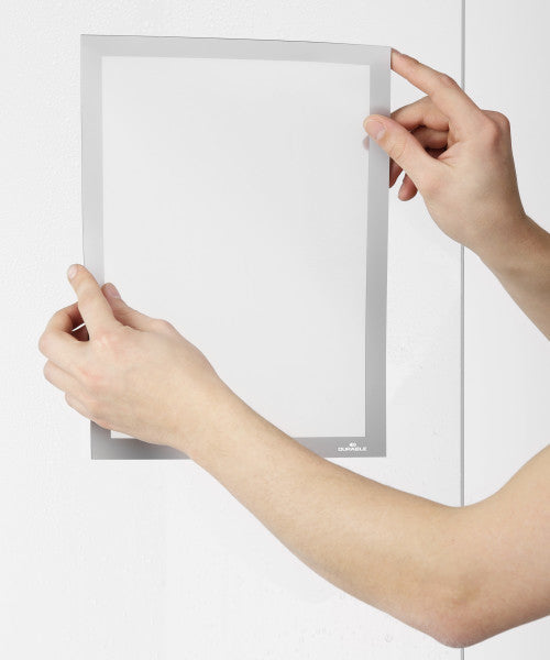 Durable DURAFRAME Sun – silber, für A4