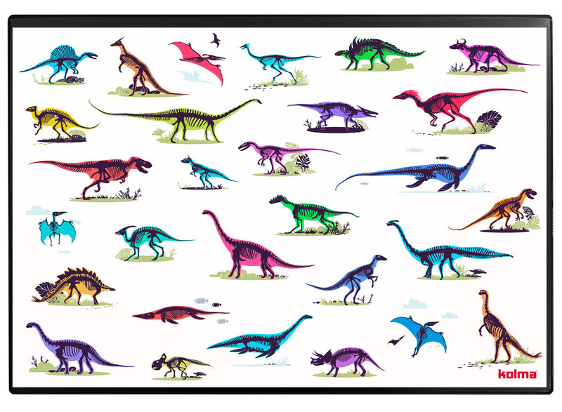 Kolma Schreibunterlage – Dinosaurier – 500 × 340 mm – PP, rutschfest
