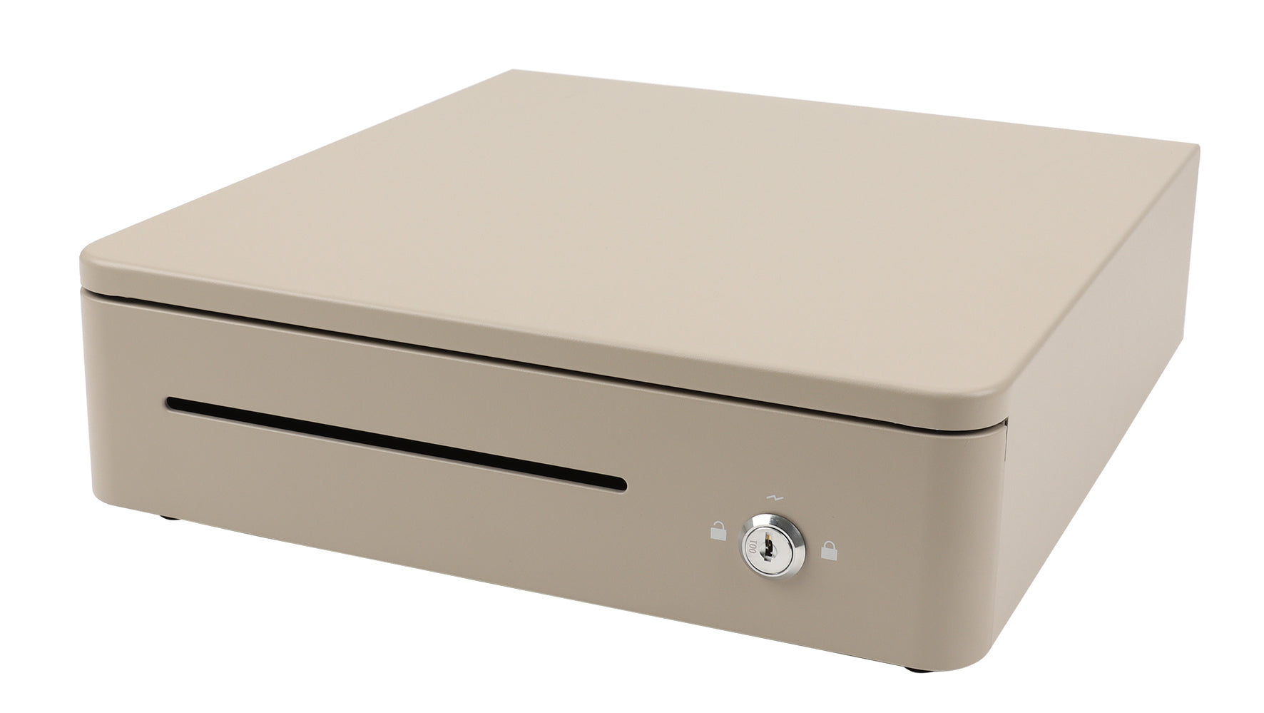 Olympia SD 330 – Kassenschublade, 4 Scheine/8 Münzen, RJ‑11/RJ‑12, 330 × 355 × 104 mm, Grau