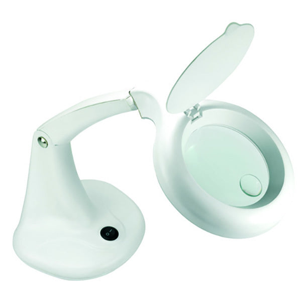 Unilux Mini Zoom Lupenleuchte – Ø 155 mm, weiss