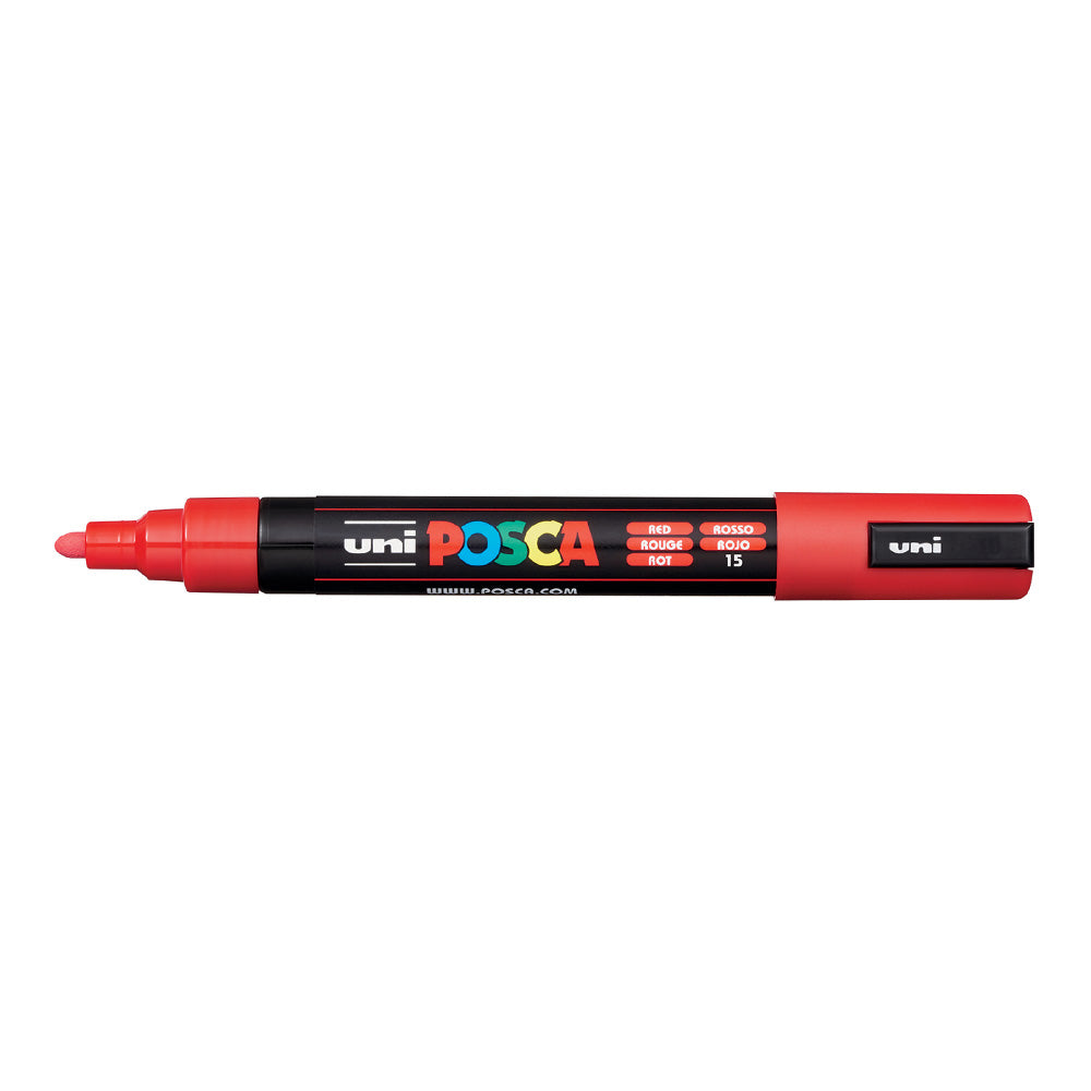 Uni-Ball Non-Permanent Marker – Rundspitze 1,8-2,5 mm – Rot