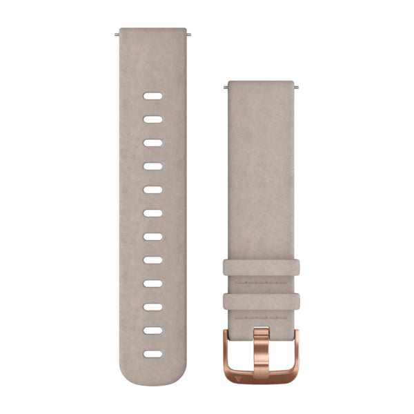 Garmin Quick Release Band – Armband – für Forerunner 645, Vivoactive 3, Vivomove HR, Hellgrau, 20 mm