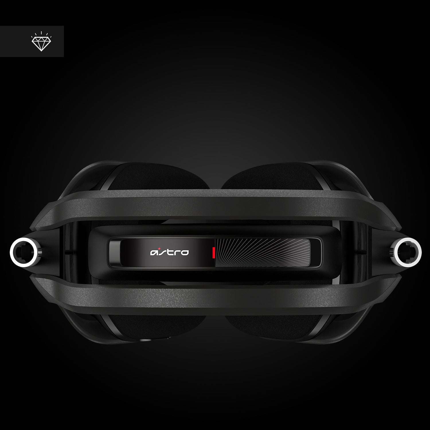 ASTRO Gaming A40 TR + MixAmp Pro TR Gaming-Headset – Over-Ear, Stereo, Kabelgebunden, für Xbox One, Schwarz/Rot/Silber
