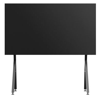 Hagor Digital-Signage-Stand für Samsung IAB 110" – höhenverstellbar, inkl. AV-Ablage – Metall, schwarz
