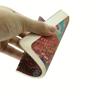 Paperblanks Notizheft – A6 – 80 Blatt – 100 g/m² – Hardcover, perforiert, abgerundete Kanten – rot, FSC