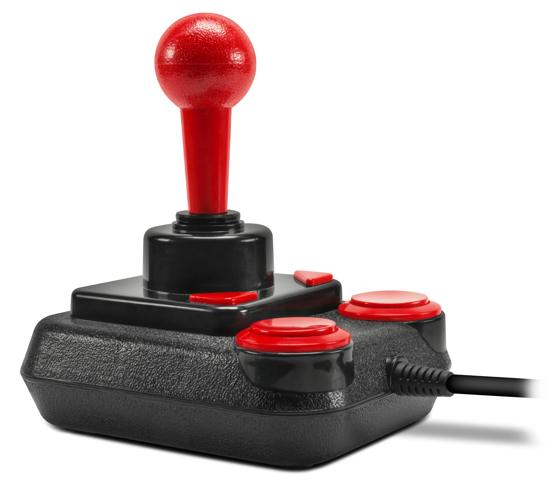 SPEEDLINK Competition Pro Extra – Joystick – USB (kabelgebunden), Schwarz/Rot, für Windows-PC & Android