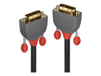 Lindy DVI-D Dual-Link Kabel 2560×1600 – 0,5 m – Grau