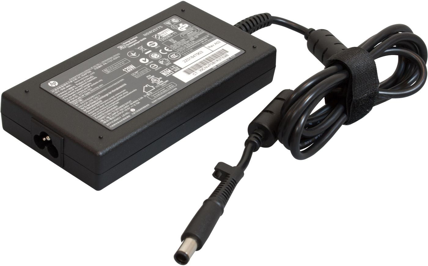 HP 391174-001 Netzteil 120 W – 18,5 V/6,5 A – für Laptop – Schwarz