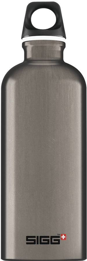 SIGG Traveller Trinkflasche 600 ml – Aluminium, Schraubverschluss, Perleffekt