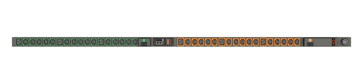 Vertiv Rack-PDU GS30019L – 0U, senkrecht, 36× IEC C13/C19, IEC 60309, 200–240 V/32 A, 3 m