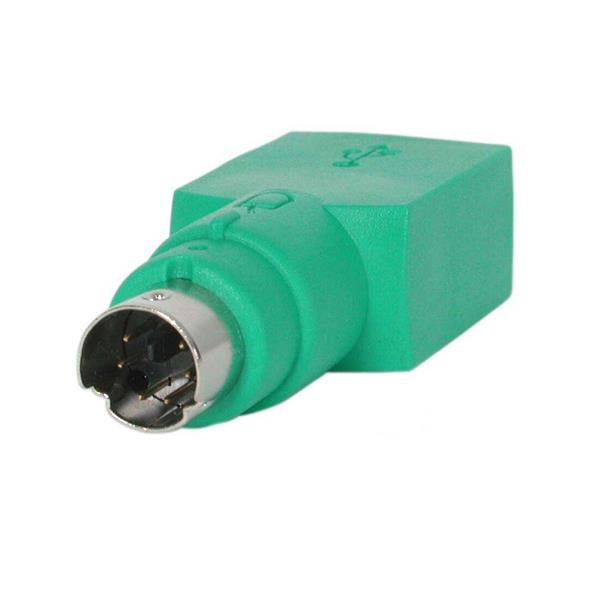 StarTech.com USB-A zu PS/2 Adapter – Maus, USB-A Buchse zu PS/2 (6-poliger DIN-Stecker), Grün