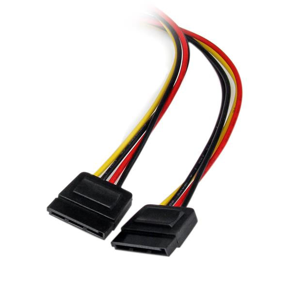 StarTech.com SATA Y Stromkabel – Molex (LP4) – 2× SATA 15-Pin, 0,304 m