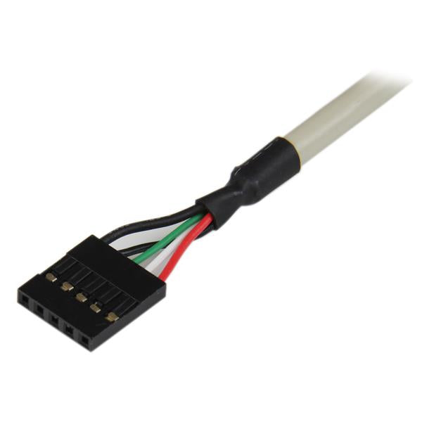 StarTech.com USB-Adapter 2×IDC auf 2×USB-A (Buchse) – Silber