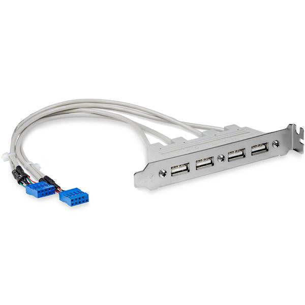 StarTech.com 4 Port USB Adapter – USB 2.0 (480 Mbit/s) – 0.286 m – 5er-Set