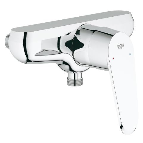 GROHE Eurodisc Cosmopolitan Badebatterie – Einhebelmischer, Messing, Chrom