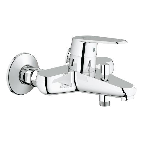 GROHE Eurodisc Cosmopolitan Einhebelmischer – Achsabstand 15,3 cm, Anschluss 3/4", Messing, Chrom