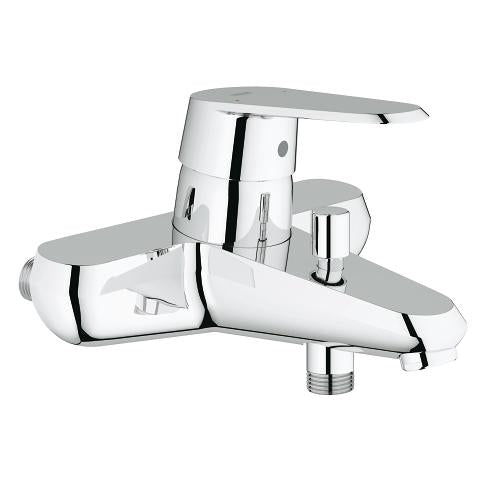 GROHE Eurodisc Cosmopolitan Einhebelmischer – Achsabstand 15,3 cm, Anschluss 3/4", Messing, Chrom